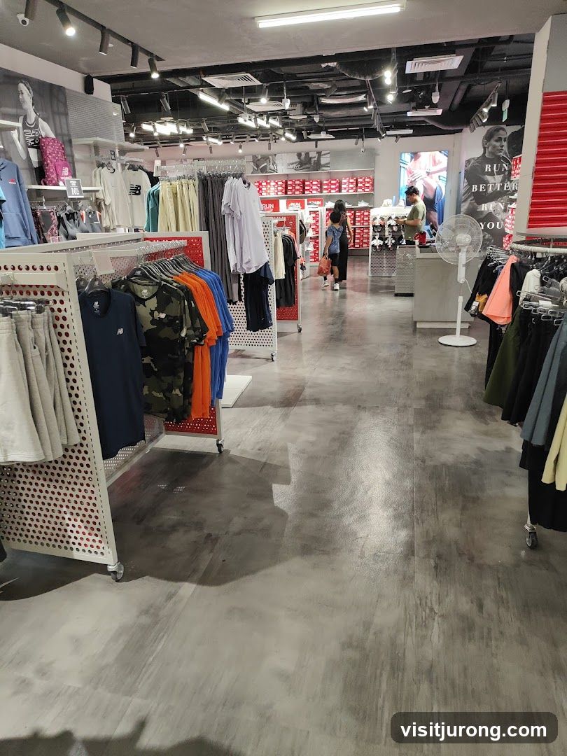 New Balance Store Interior