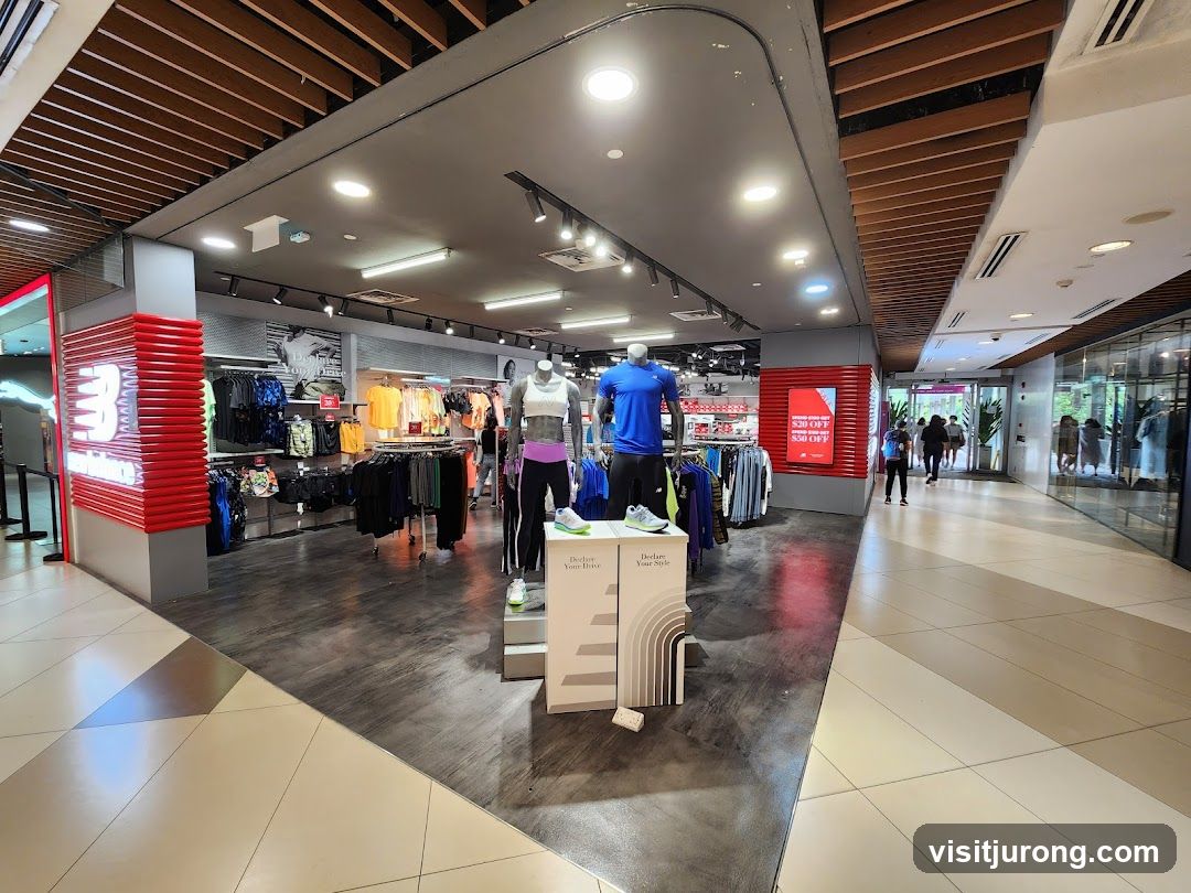 New Balance Store Interior