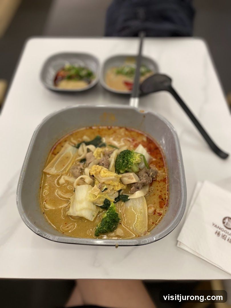 Spicy Noodle Soup