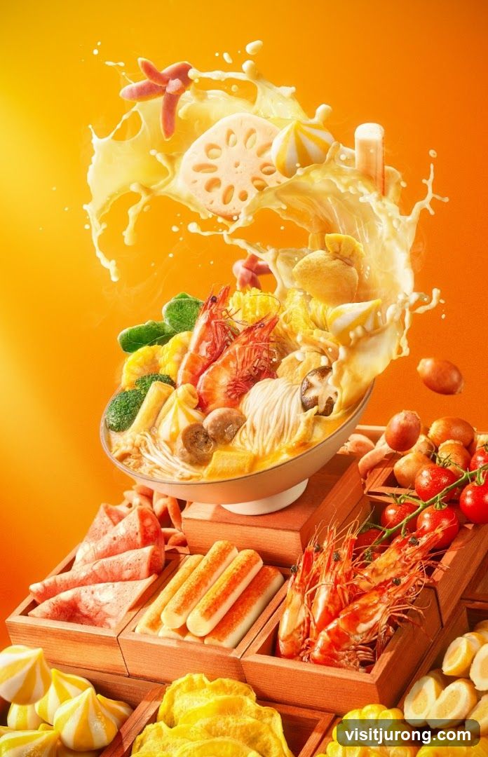 Hot Pot Ingredients Splash
