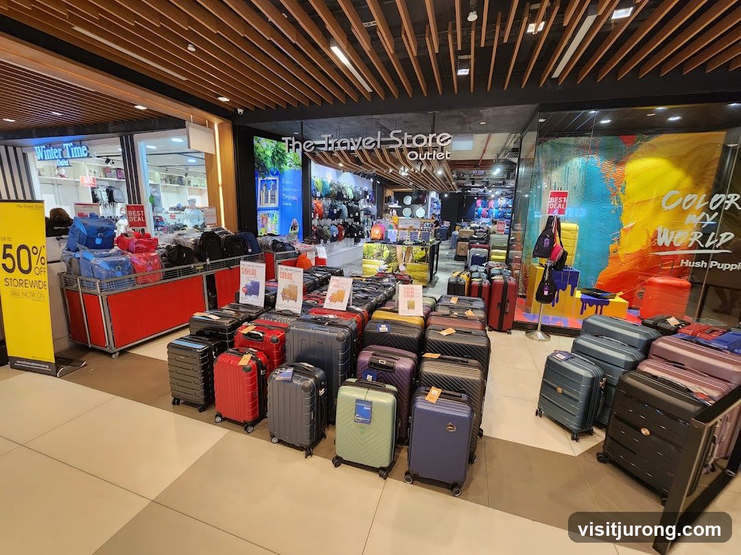 Luggage Store Display