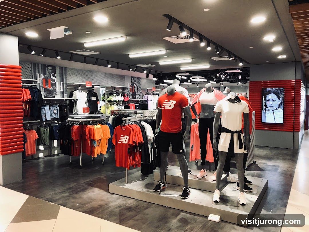 New Balance Store Interior