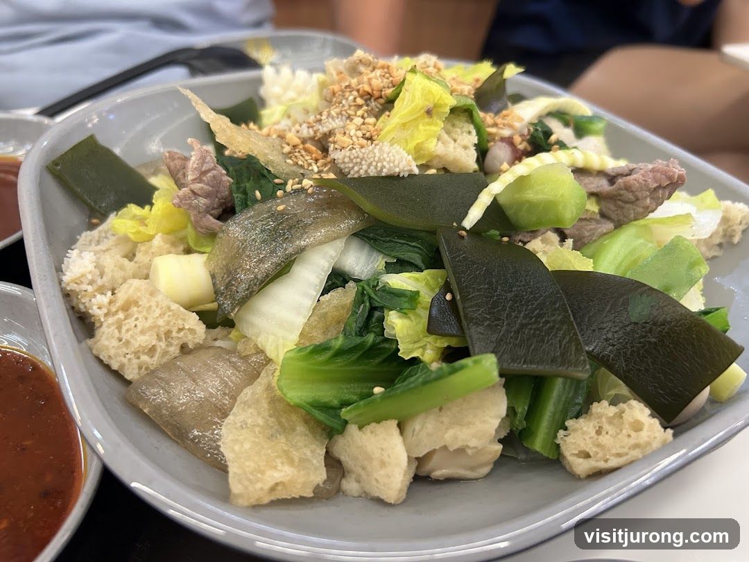 Salad with Beef and Vegetables
