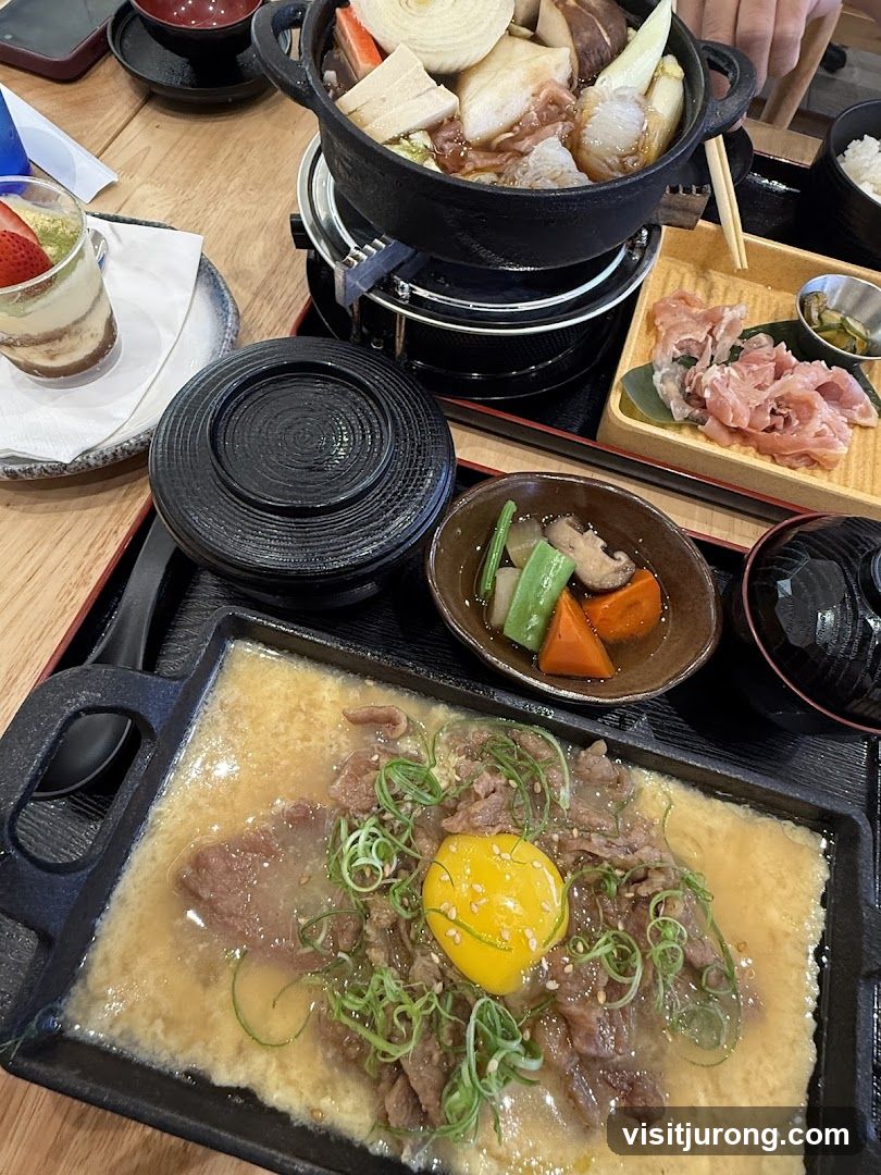 Japanese Sukiyaki and Beef Dish