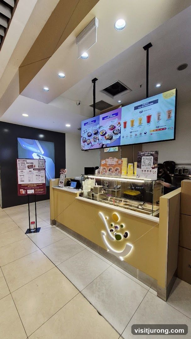 Dessert and Drink Shop Counter
