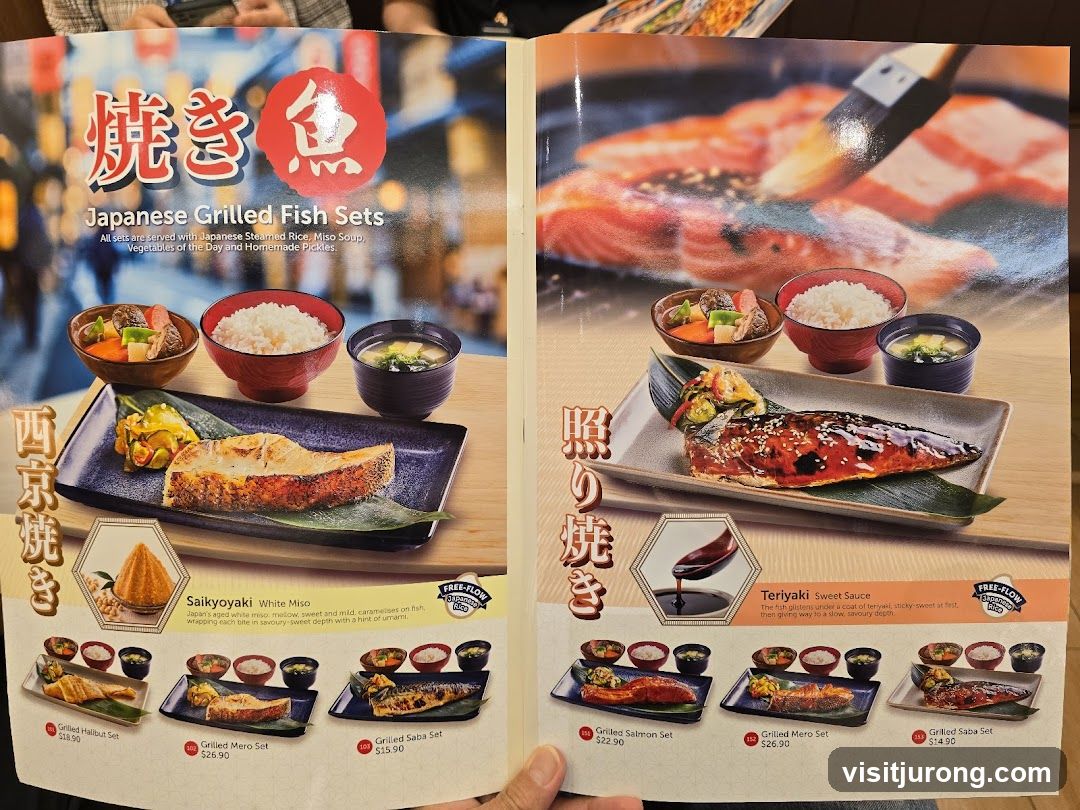 Japanese Grilled Fish Sets
