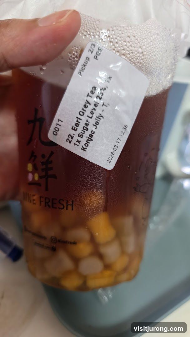Earl Grey Tea with Konjac Jelly