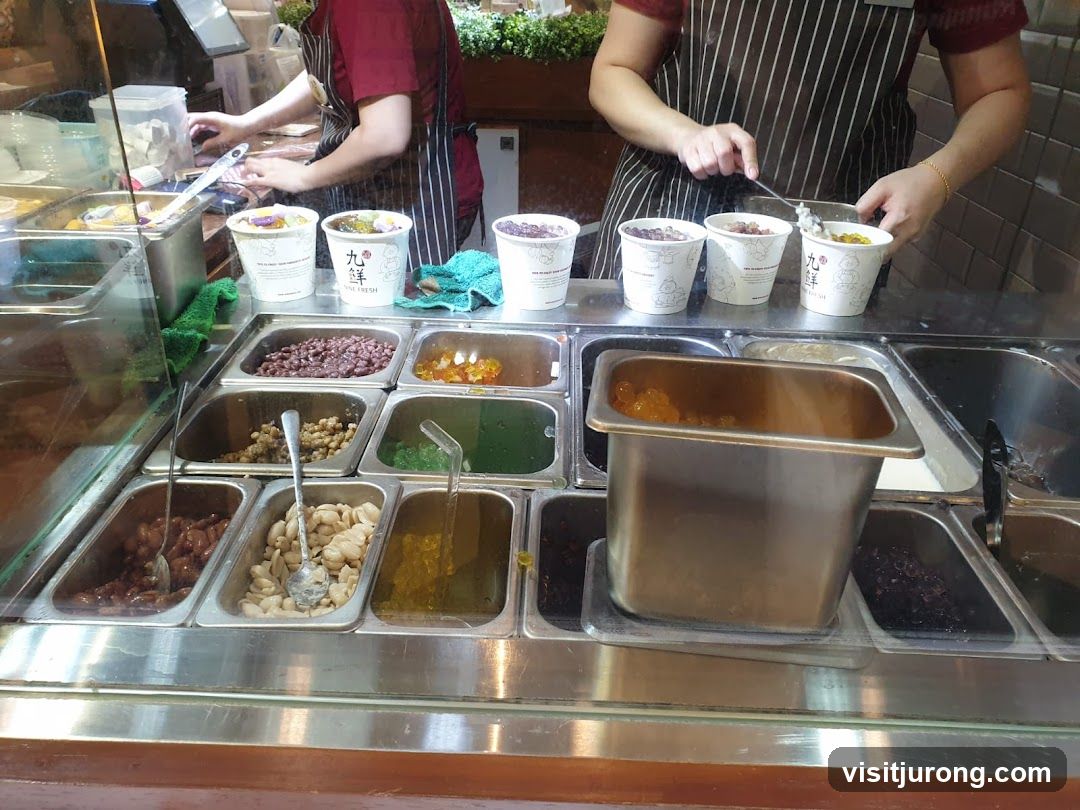 Dessert Toppings Bar