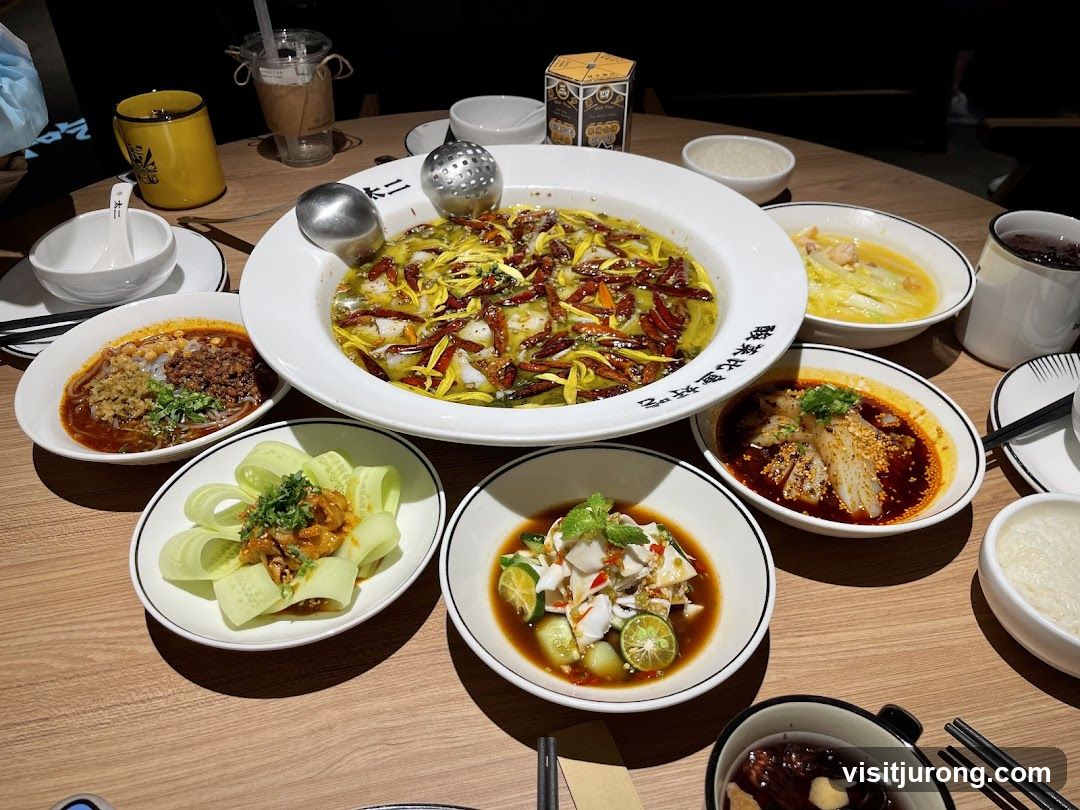 Chinese Food Spread