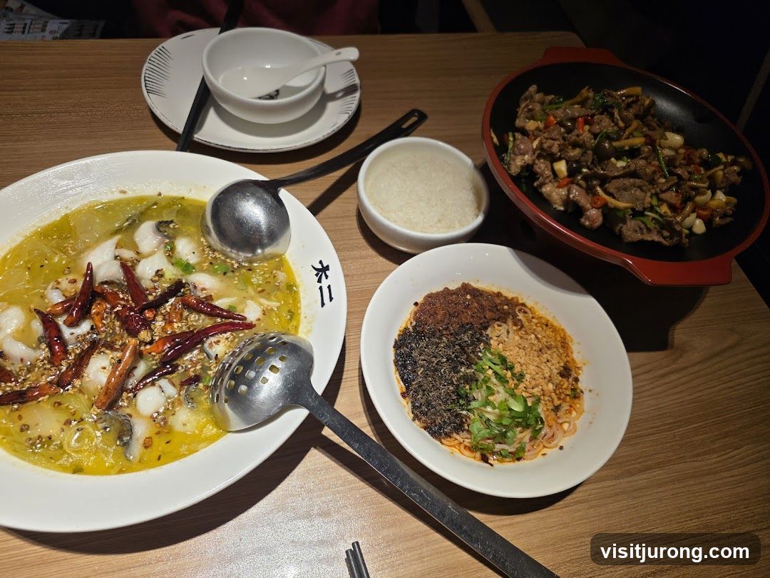 Chinese Food Spread