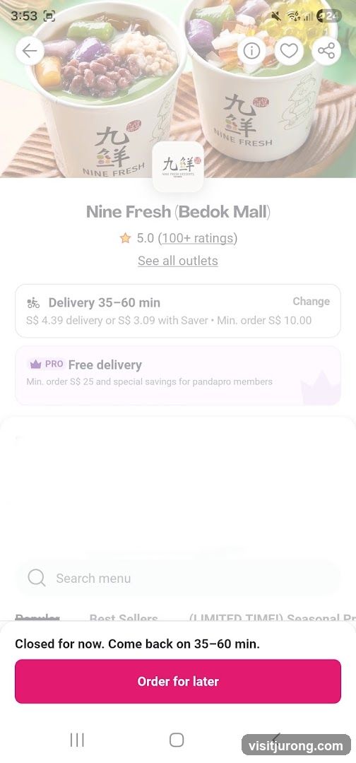 Nine Fresh (Bedok Mall)