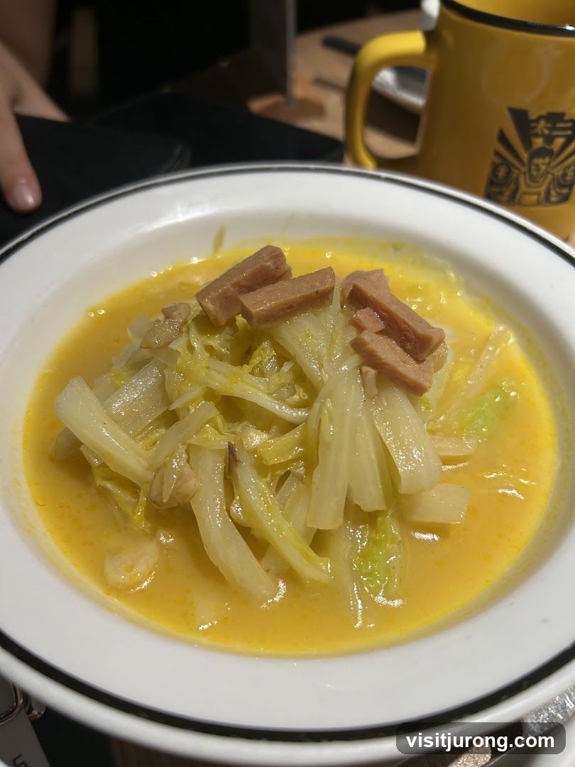 Napa Cabbage with Spam