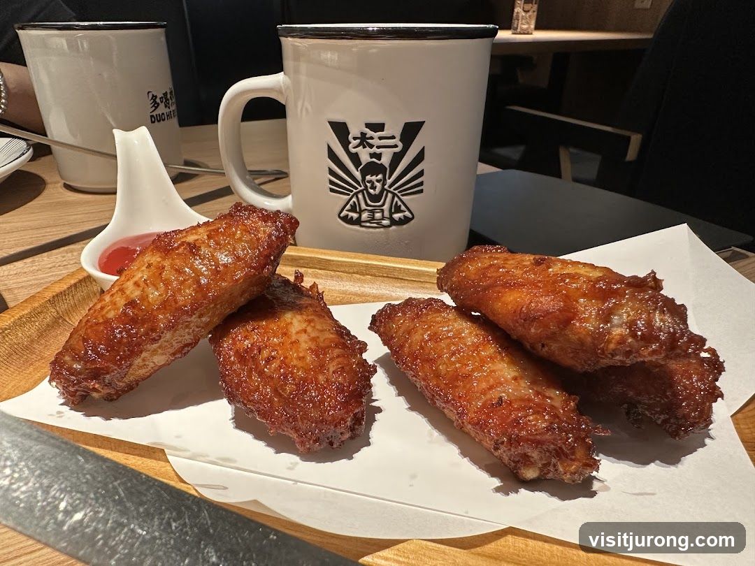 Chicken Wings with Dipping Sauce