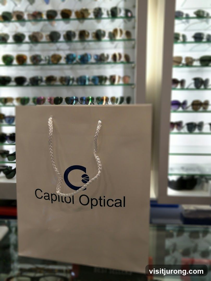 Capitol Optical Shopping Bag