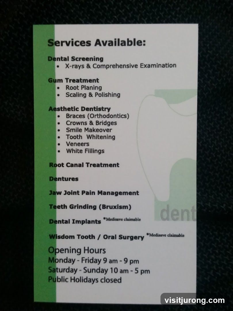 Services Available