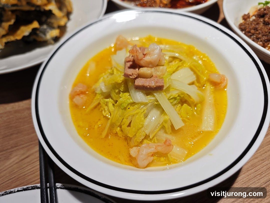 Shrimp and Cabbage Soup