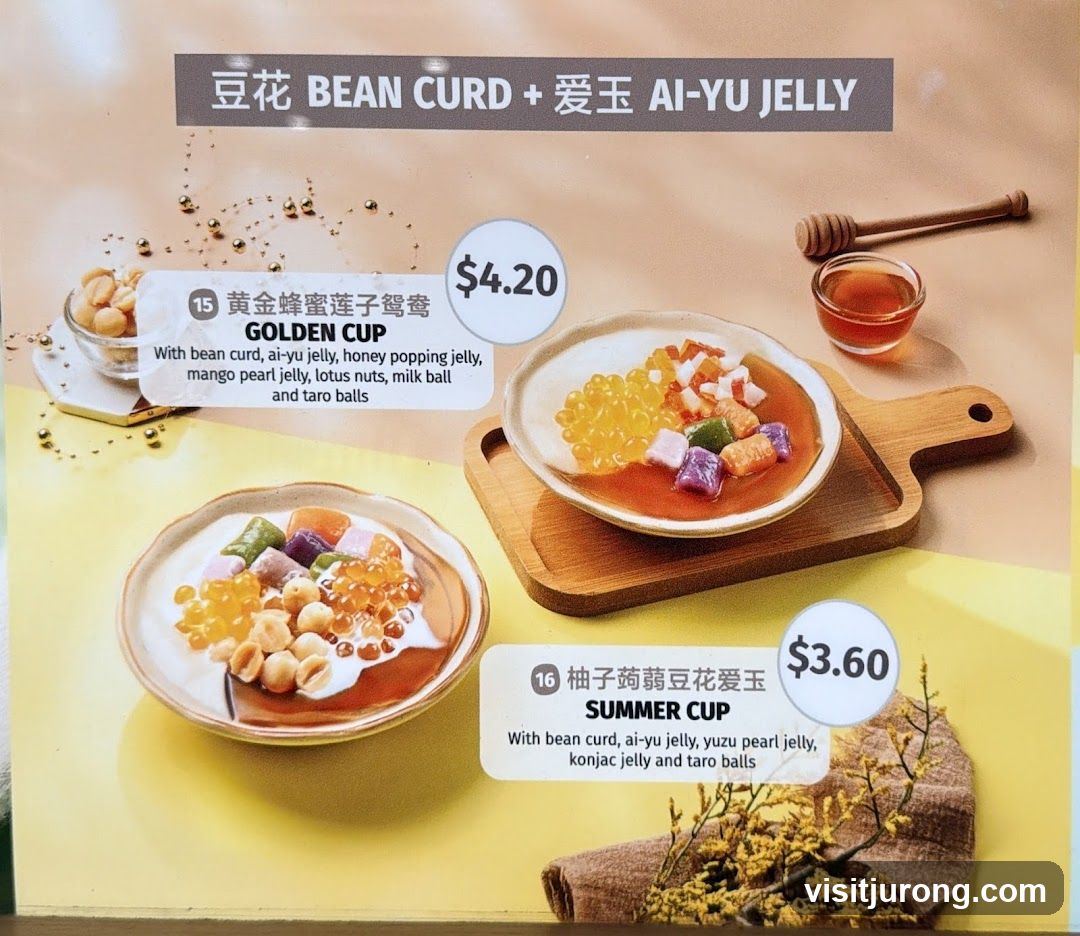 Bean Curd + Ai-Yu Jelly