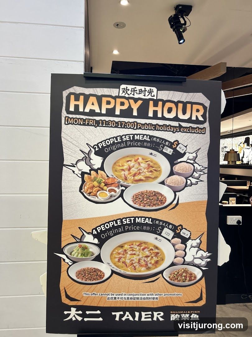 Happy Hour Set Meal Promotion