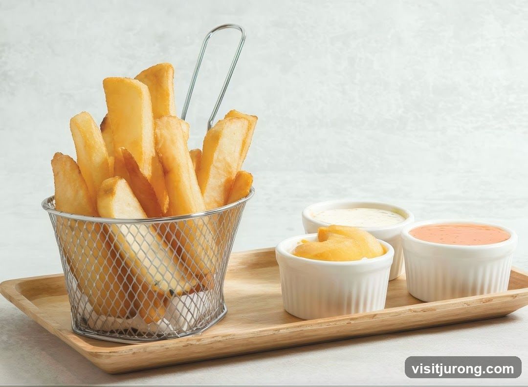French Fries with Dips