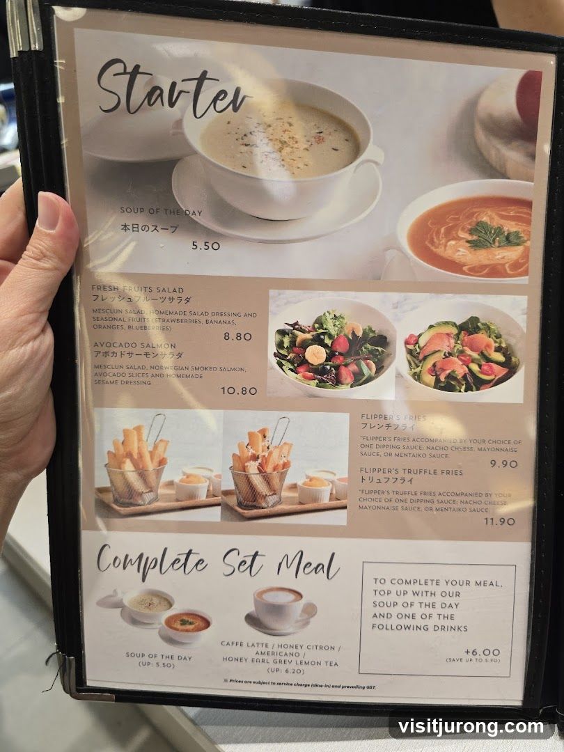 Starters and Complete Set Meal