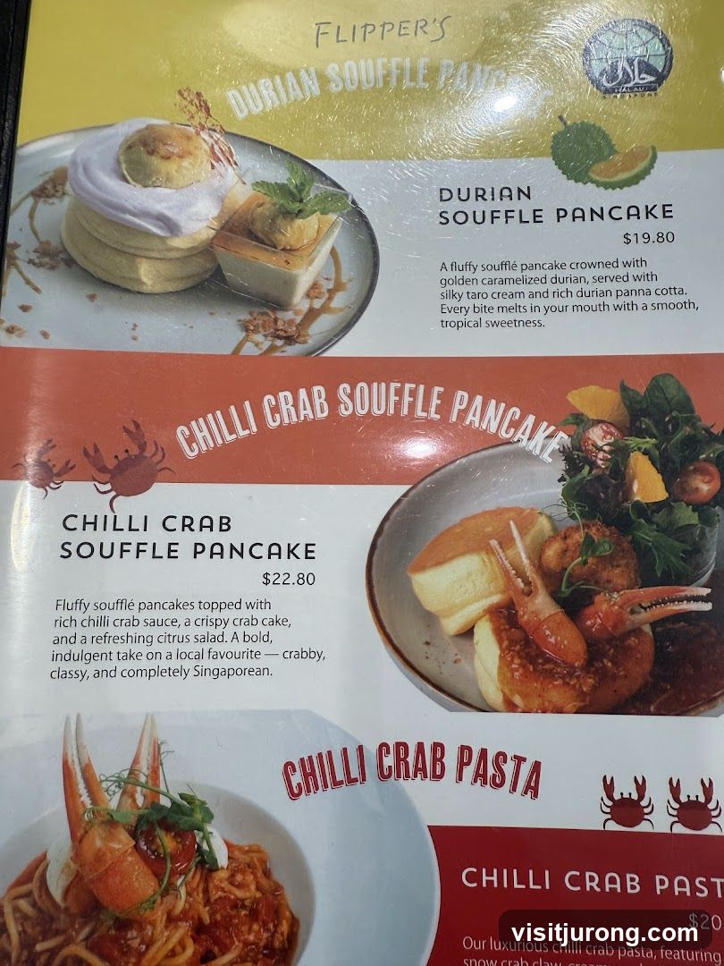 Flipper's Durian Souffle Pancake