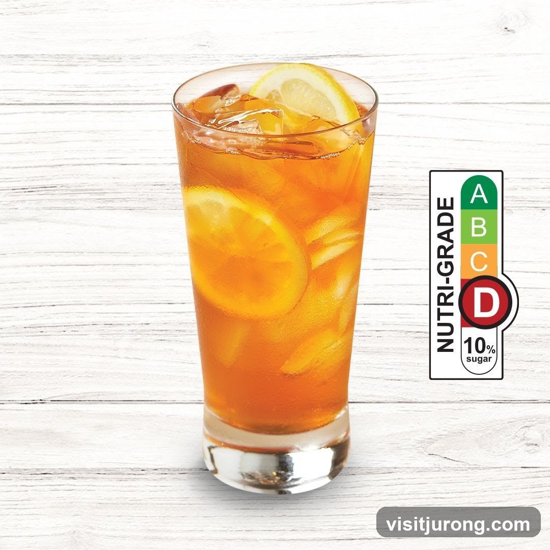 Iced Tea with Lemon Slices