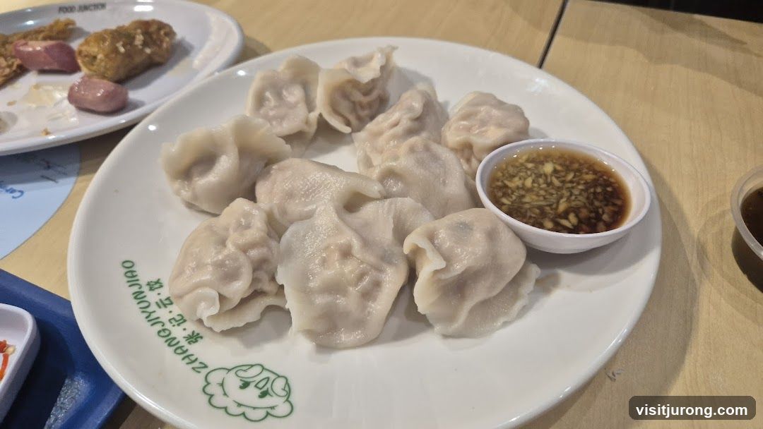 Dumplings with Dipping Sauce
