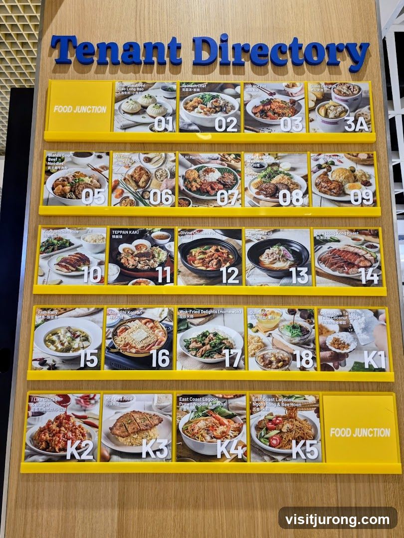 Tenant Directory Food Junction