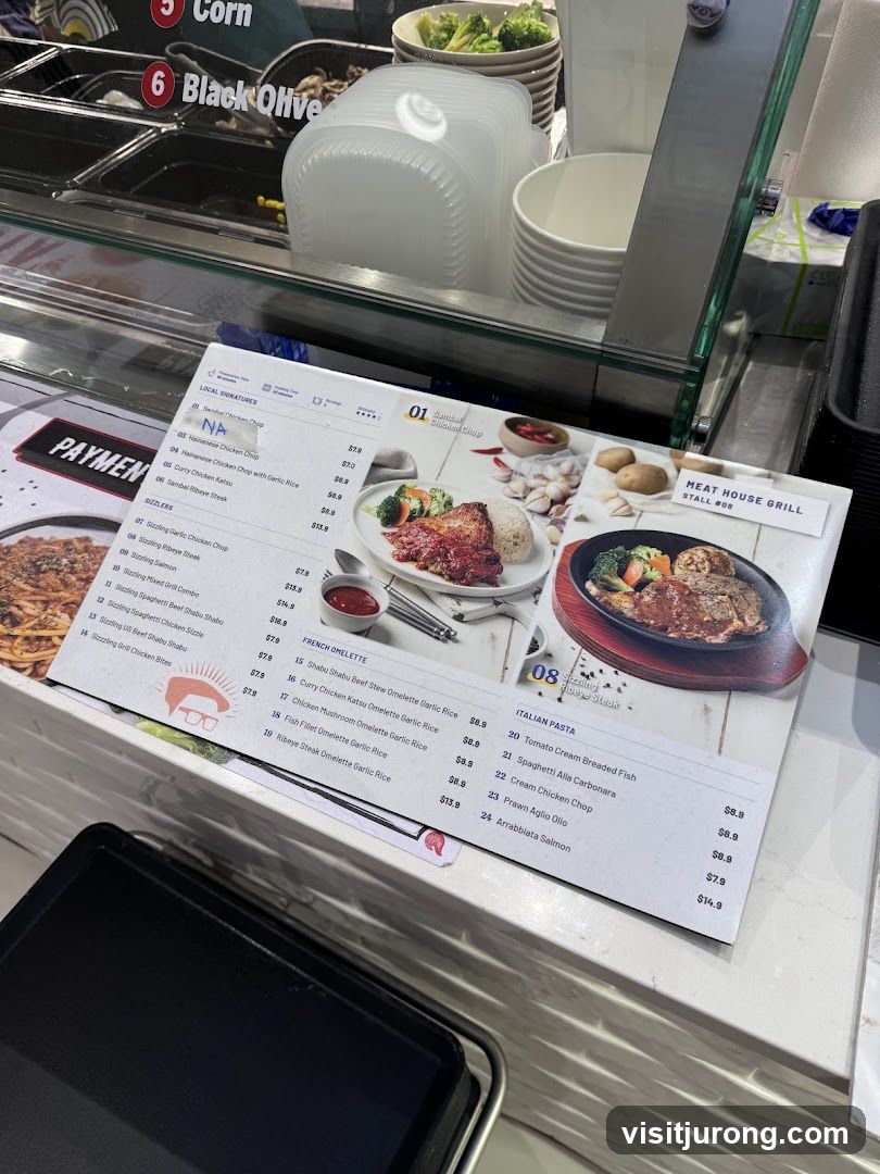 Meat House Grill Menu