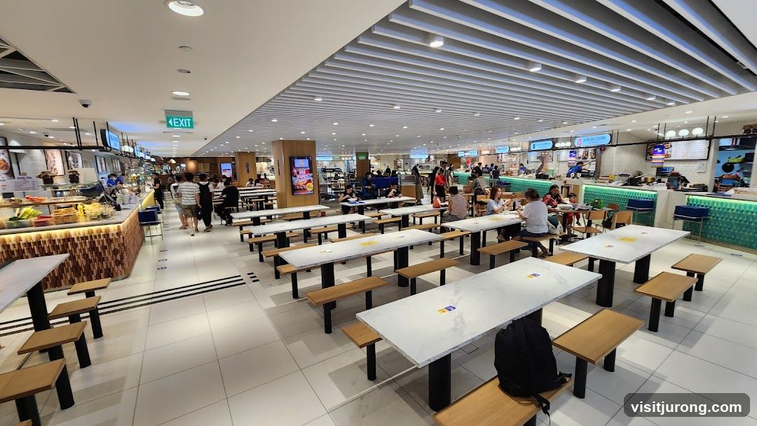 Food Court Seating Area