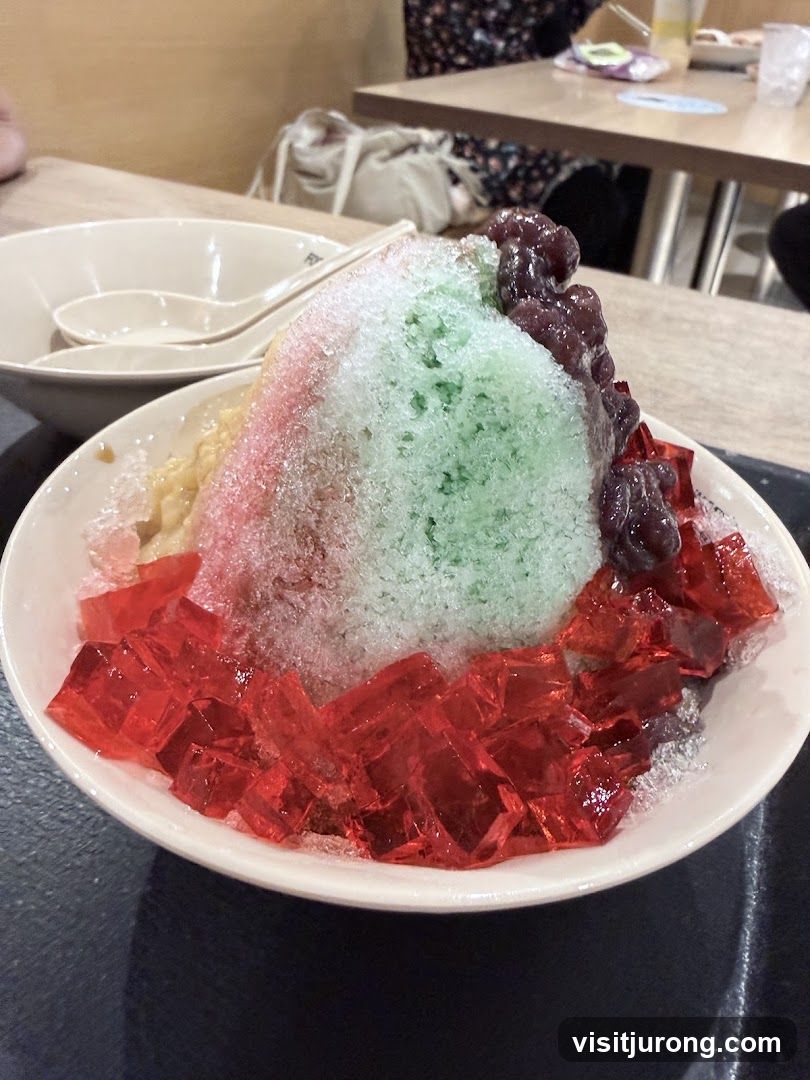 Shaved Ice Dessert