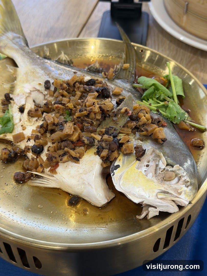 Steamed Fish with Toppings