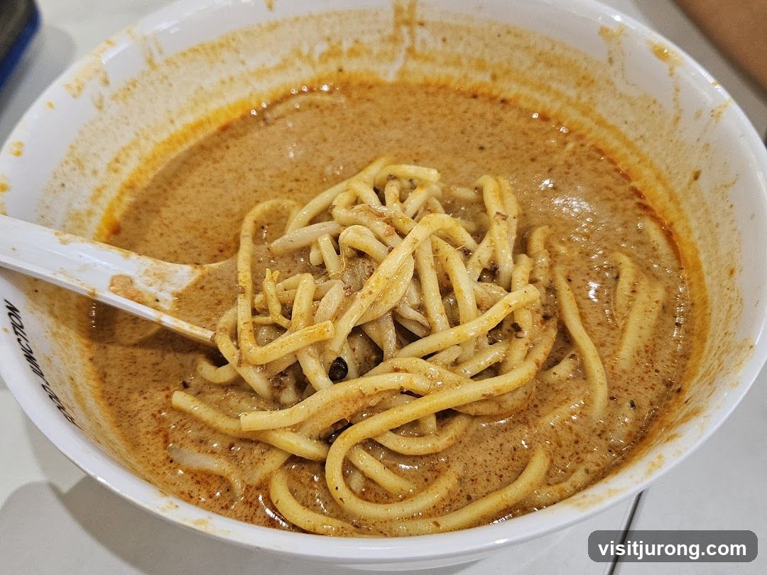 Bowl of Noodles in Broth