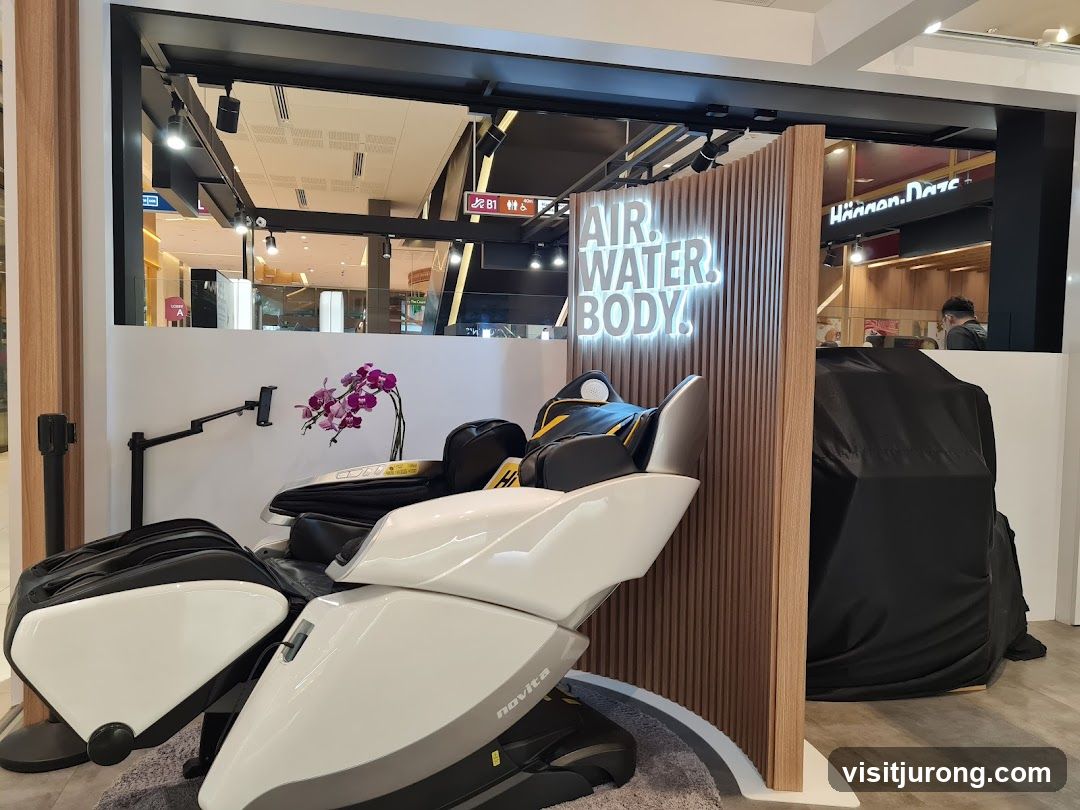 Massage Chairs Display