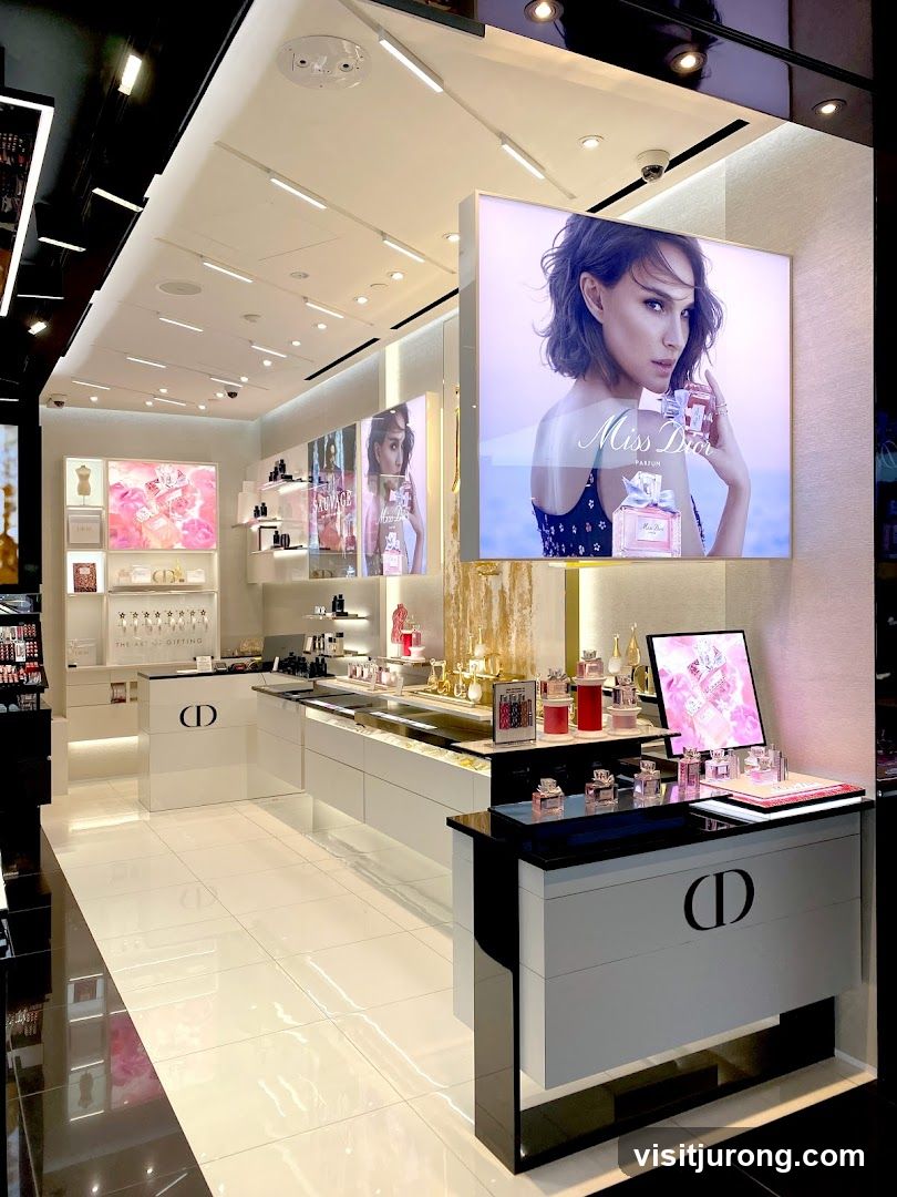 Dior Perfume Display
