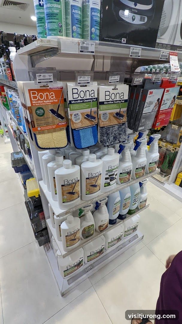 Cleaning Products Display