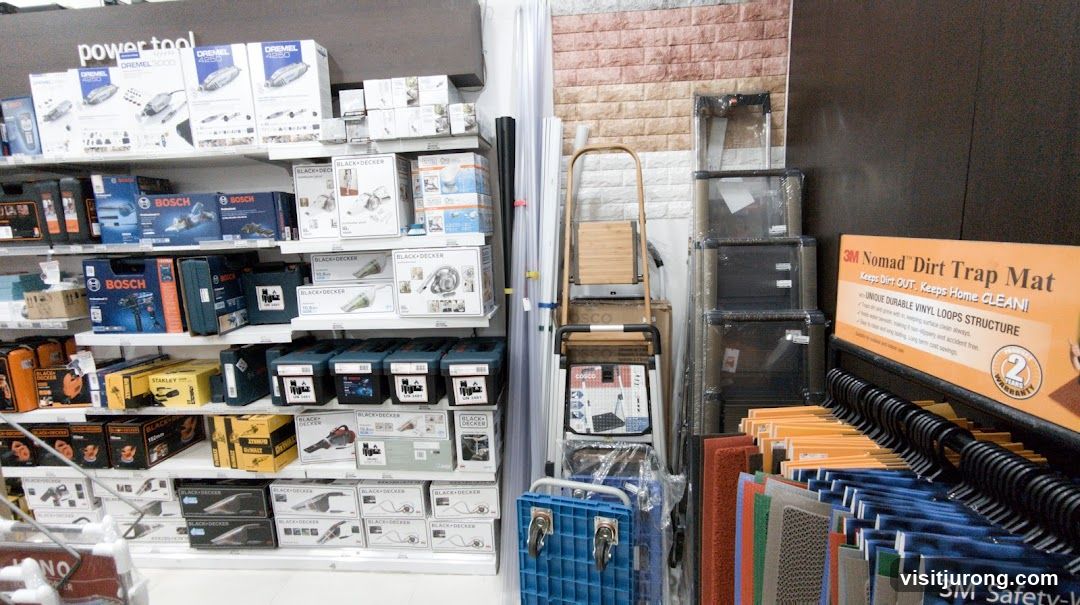 Power Tools and Mats Display