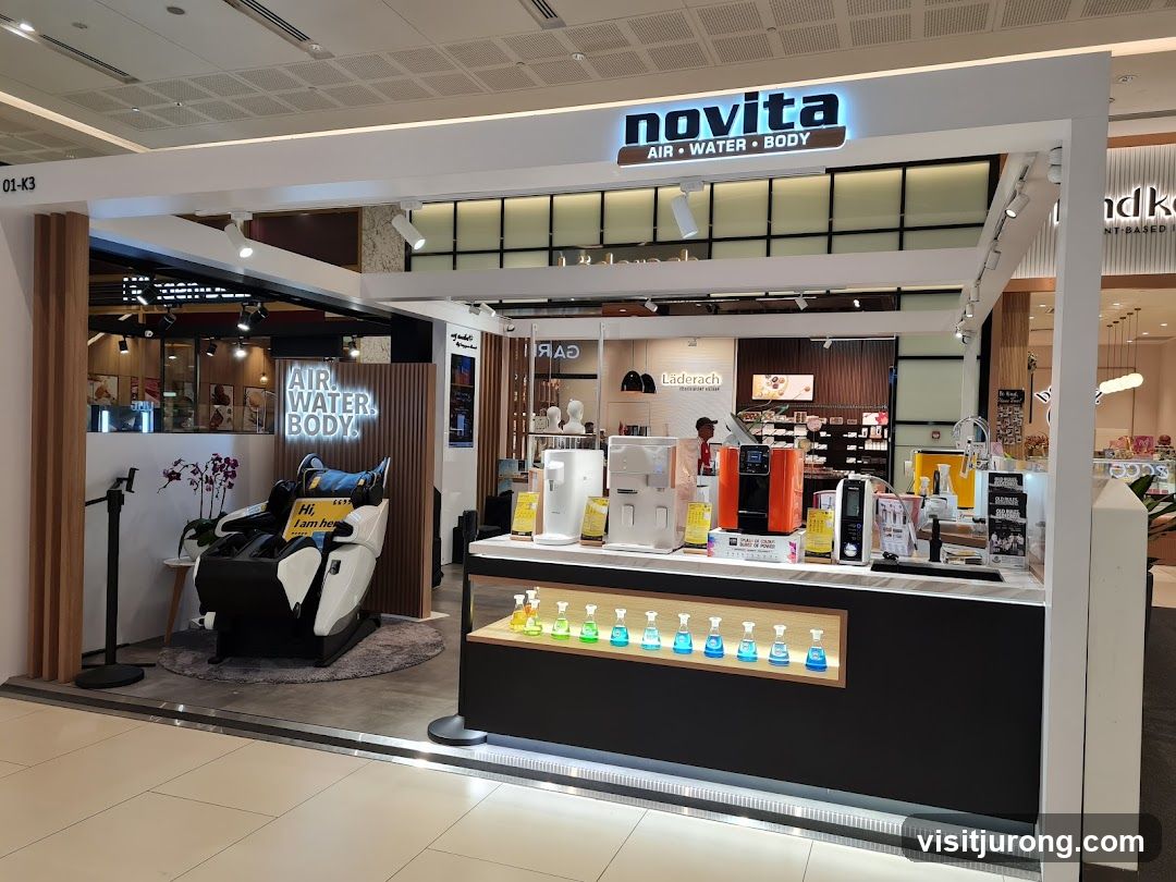 Novita Air, Water, Body Store