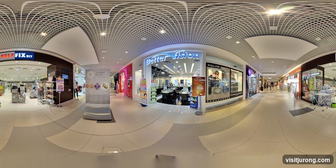 Mall Interior with Shops