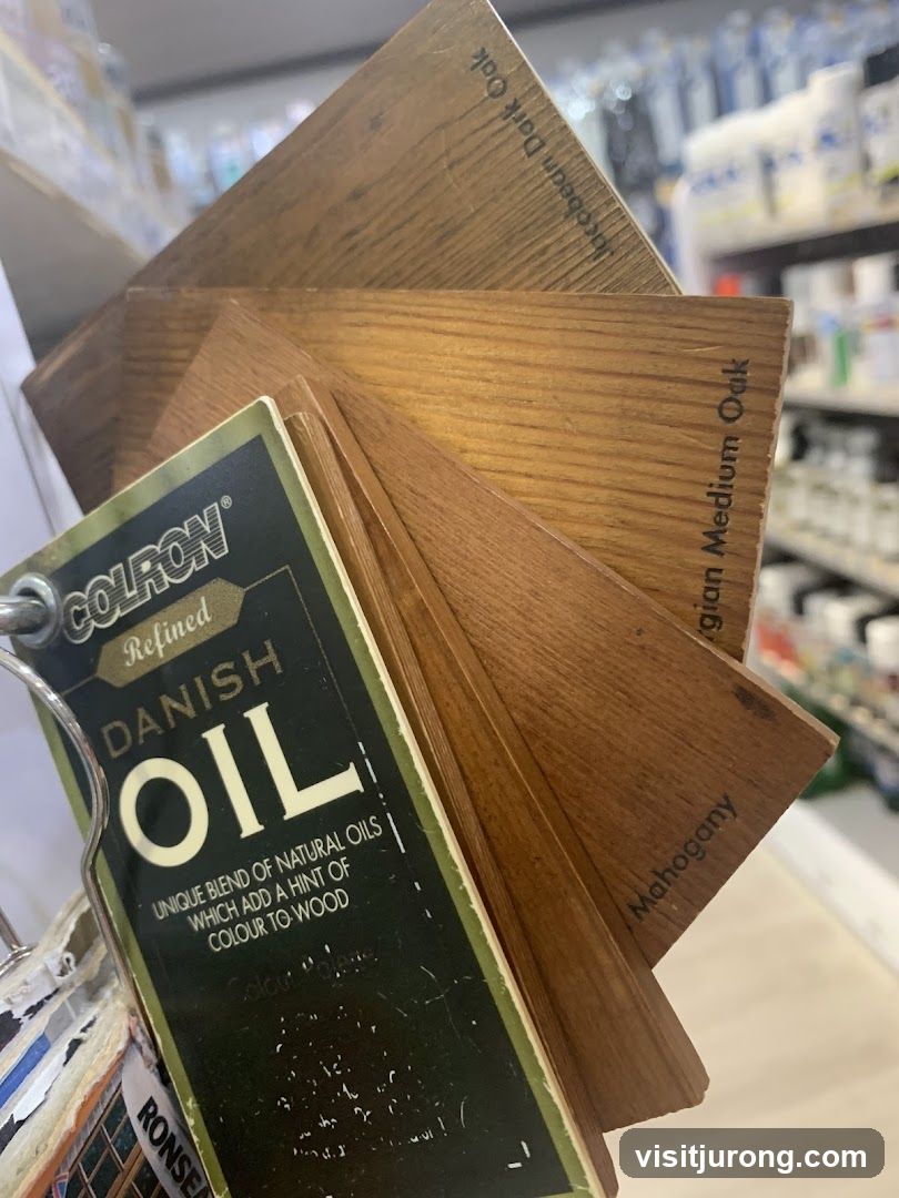 Wood Finish Swatches