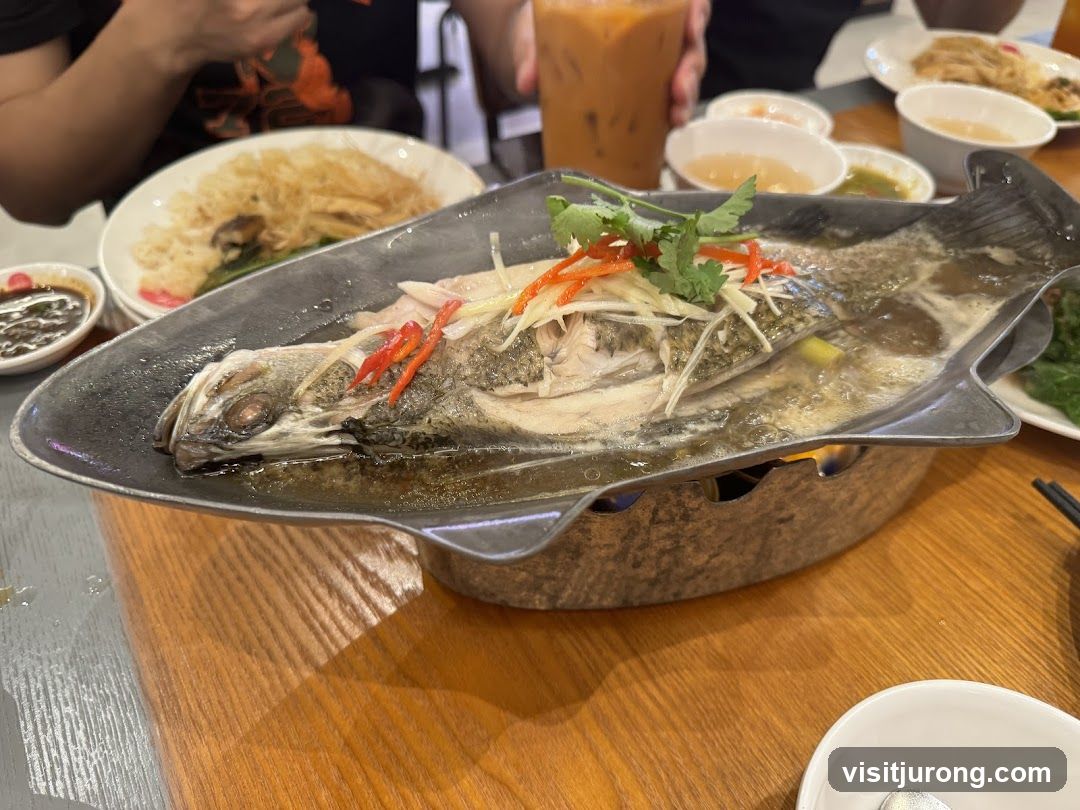 Steamed Fish Dish