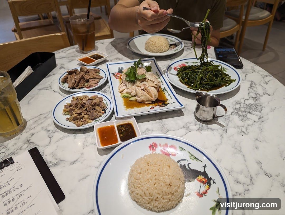 Hainanese Chicken Rice Meal