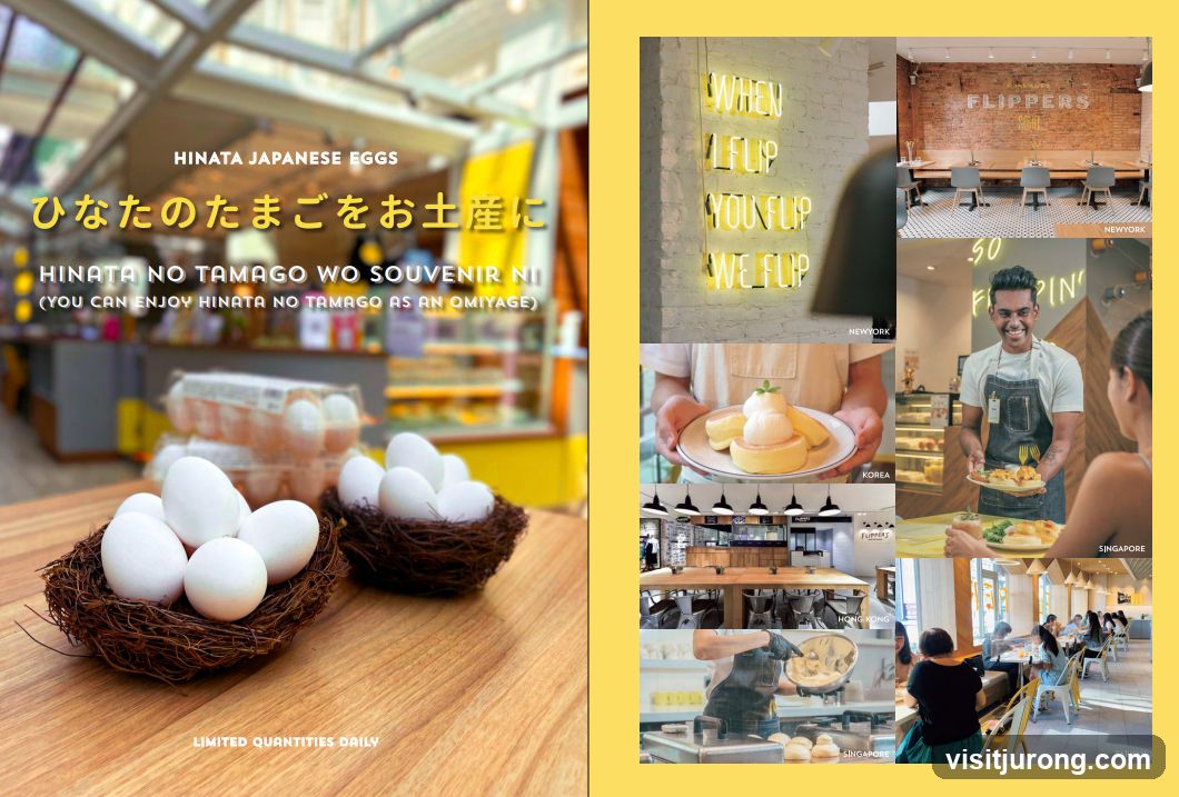 Japanese Eggs and Cafe Interior