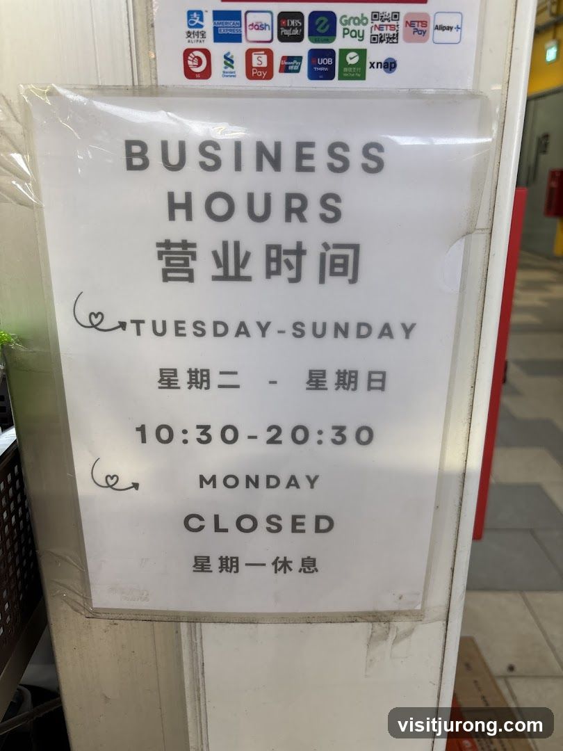 Business Hours Sign