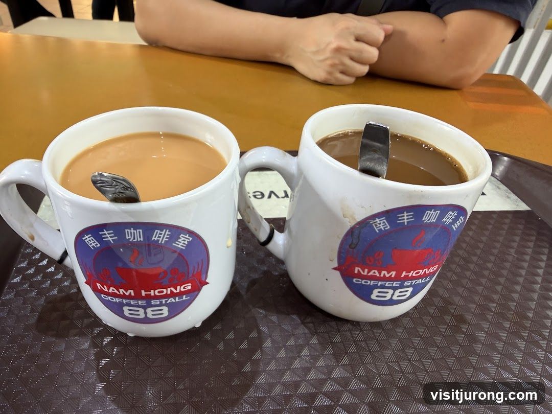 Two Mugs of Coffee