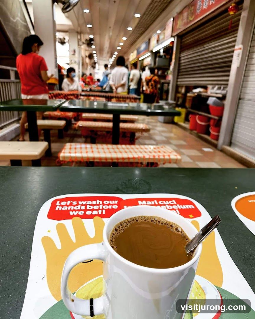 Coffee at a Food Stall