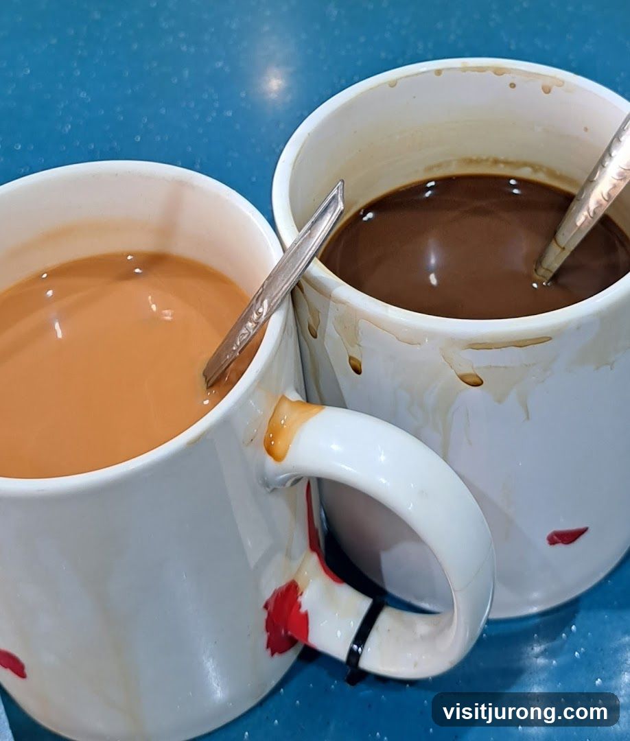 Two Mugs of Coffee