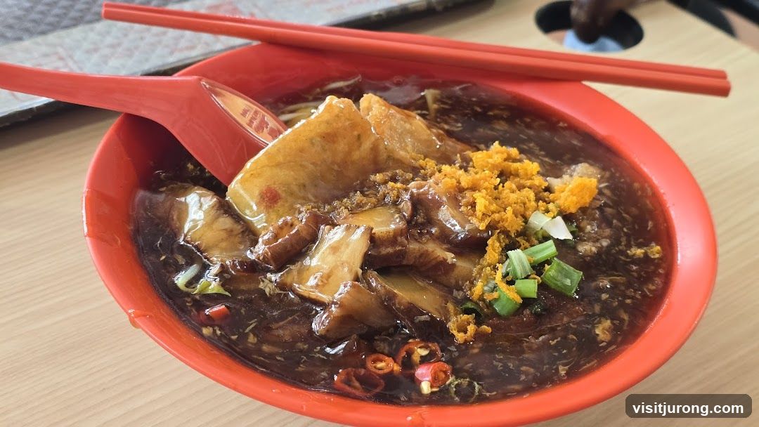 Noodle Soup with Pork and Tofu