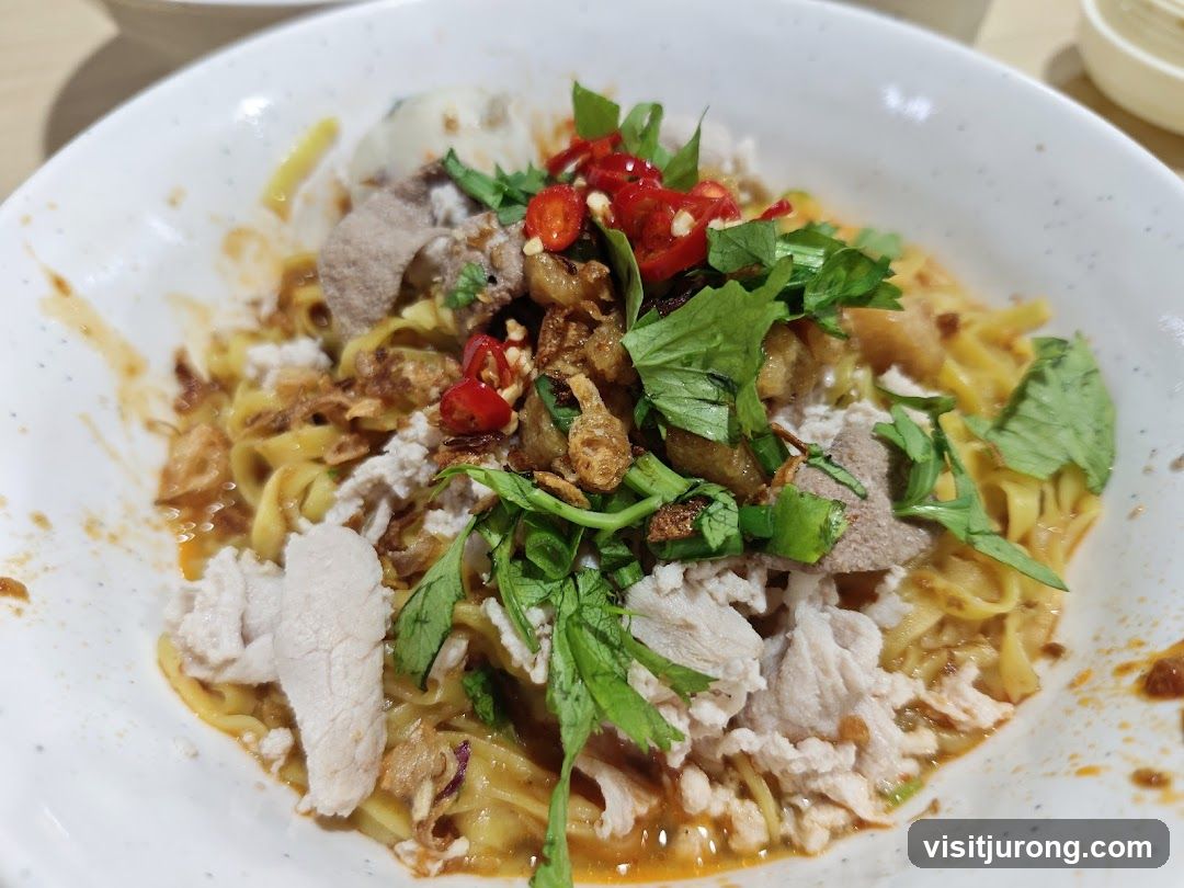 Noodles with Pork and Chili