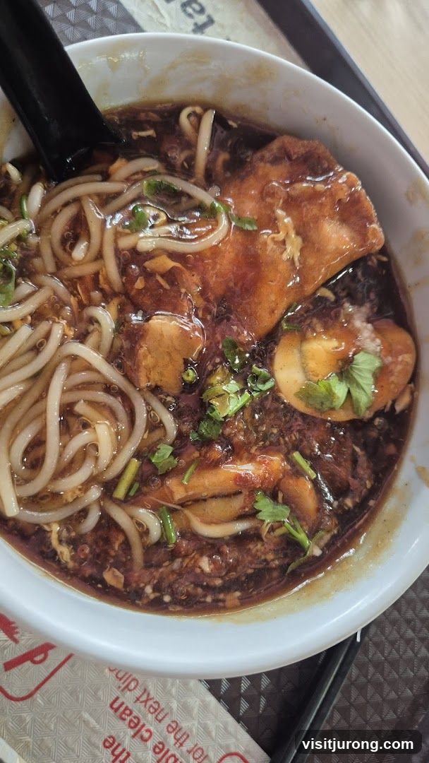 Noodle Soup with Egg and Tofu